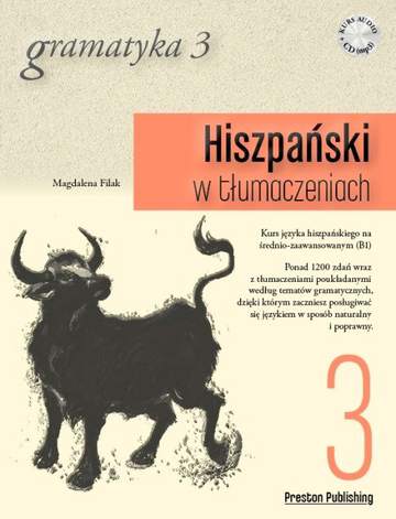Hiszpański w tłumaczeniach gramatyka 3 poziom b1-b2 + CD