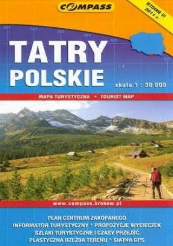 Tatry Polskie. Mapa 1:30 000