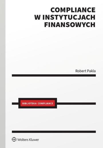 Okładka: Compliance w instytucjach finansowych