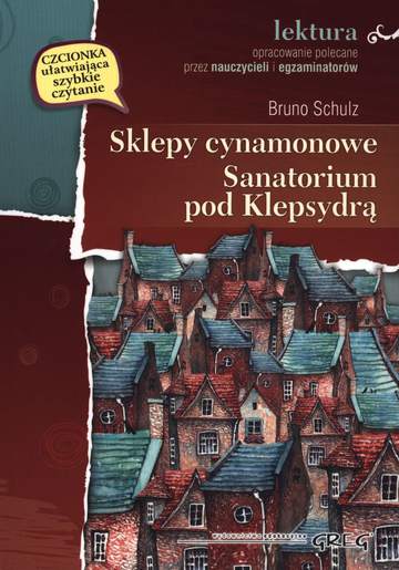 Sklepy cynamonowe sanatorium pod klepsydrą lektura z opracowaniem