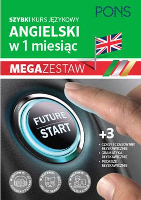 Szybki kurs językowy Angielski w 1 miesiąc  + 3 tablice językowe + CD