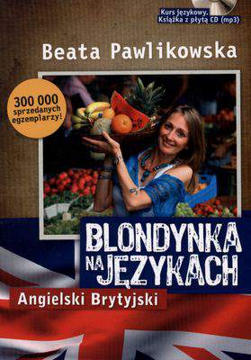 Blondynka na językach angielski brytyjski + CD