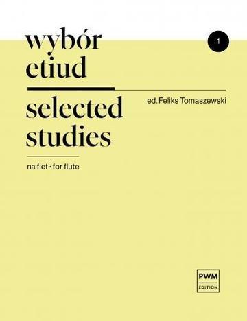 Okładka: Tomaszewski, F. Wybór etiud na flet z. 1