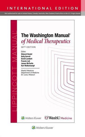 Washington Manual of Medical Therapeutics, International Edition