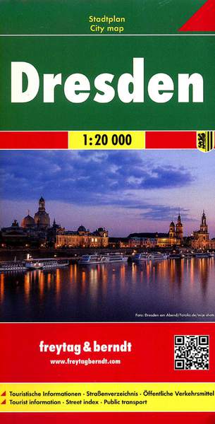 Drezno mapa 1:20 000