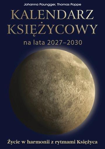 Okładka: Kalendarz księżycowy na lata 2027-2030