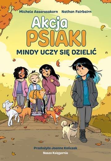Okładka: Mindy uczy się dzielić. Akcja PSIAKI