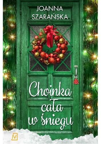 Choinka cała w śniegu