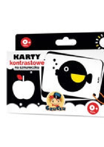 CzuCzu. Karty kontrastowe na sznureczku. 0+