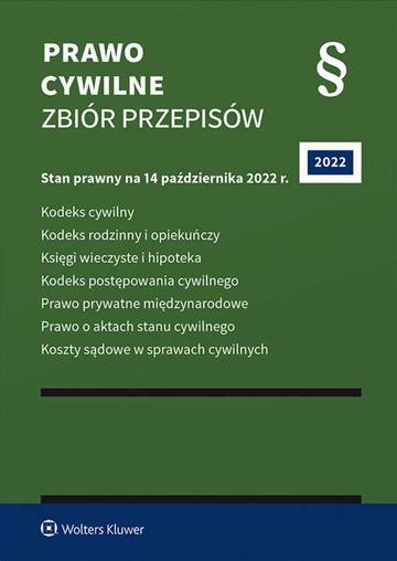 Prawo cywilne. Zbiór przepisów wyd. 2022