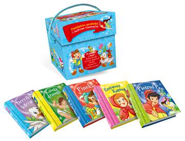 Najpiękniejsze bajki pudełko z bajkami