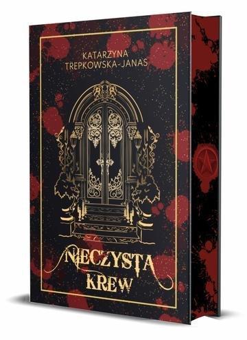 Okładka: Nieczysta krew (ilustrowane brzegi)