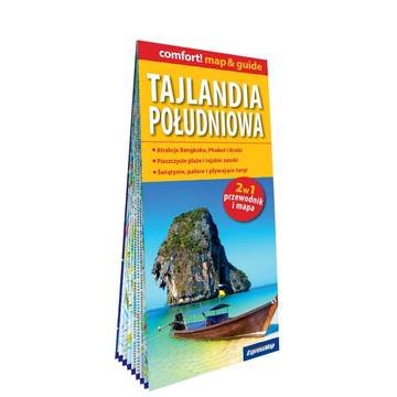 Tajlandia Południowa map&guide PL 2020