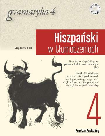 Hiszpański w tłumaczeniach gramatyka 4 poziom b2 + CD