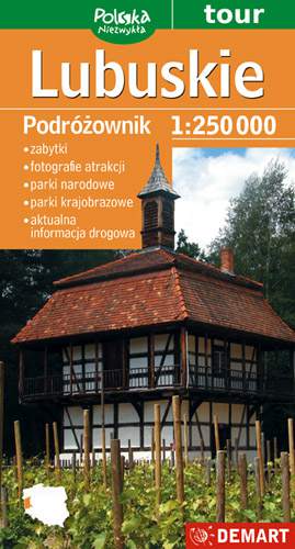 Lubuskie podróżownik 1:250 000
