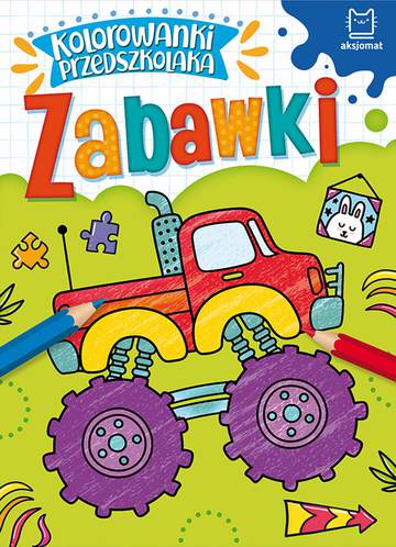 Zabawki kolorowanki przedszkolaka