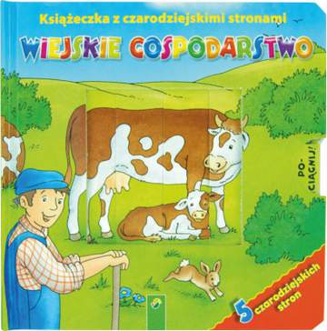 Wiejskie gospodarstwo książka z czarodziejskimi stronami