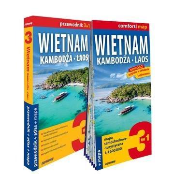 Okładka: Wietnam Kambodża Laos Przewodnik 3w1 2026
