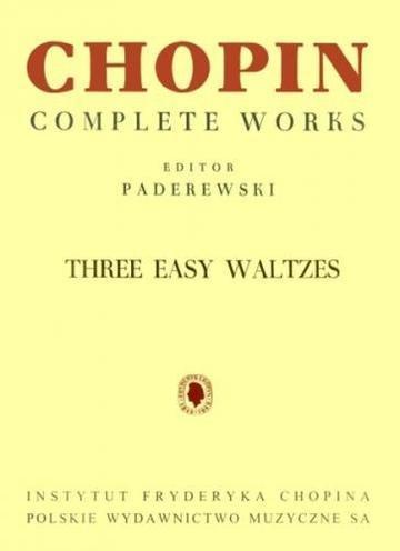 Okładka: Chopin,F. Trzy łatwe walce CWS