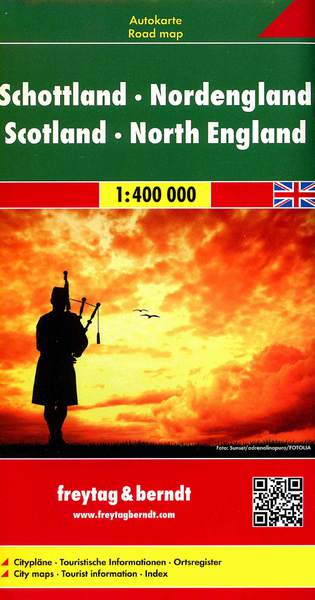 Szkocja mapa 1:400 000