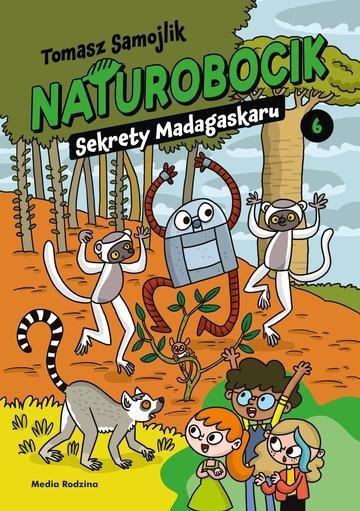 Okładka: Sekrety Madagaskaru. Naturobocik. Tom 6