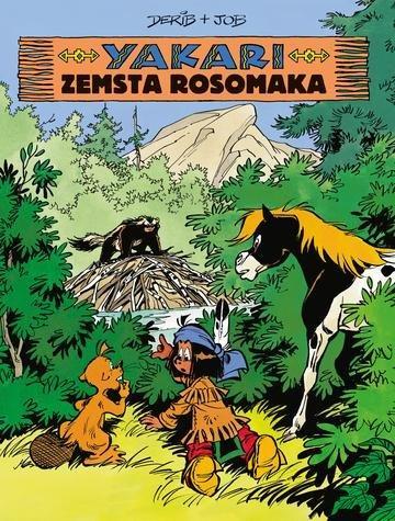 Okładka: Zemsta rosomaka. Yakari. Tom 26