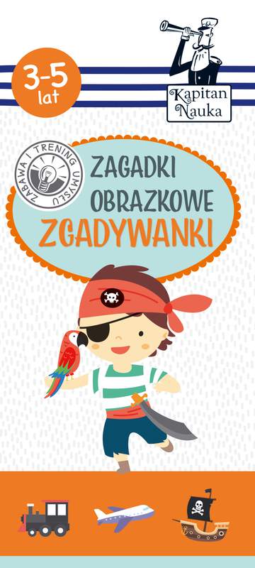 Zagadki obrazkowe zgadywanki Kapitan Nauka
