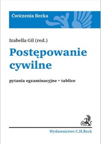 Postępowanie cywilne. Pytania egzaminacyjne. Tablice