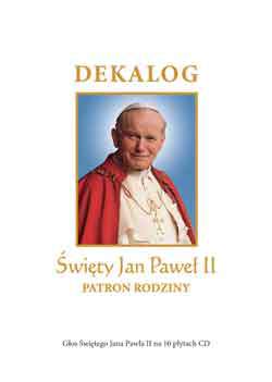 Dekalog święty Jan Paweł II patron rodziny + 10 CD