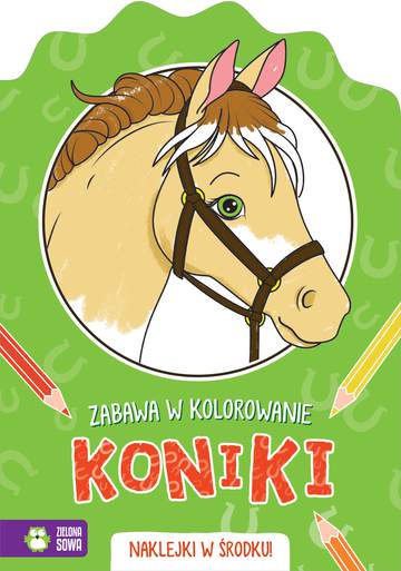 Koniki. Zabawa w kolorowanie