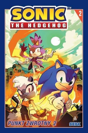 Okładka: Punkt zwrotny. Sonic the Hedgehog. Tom 2 wyd. 5