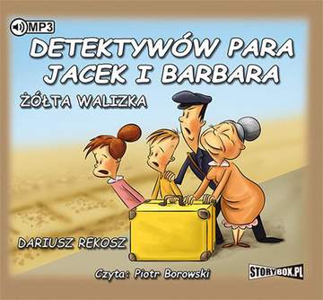 CD MP3 Żółta walizka detektywów para jacek i barbara wyd. 2
