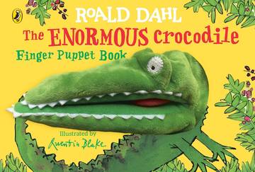The Enormous Crocodile's Finger Puppet Book wer. angielska
