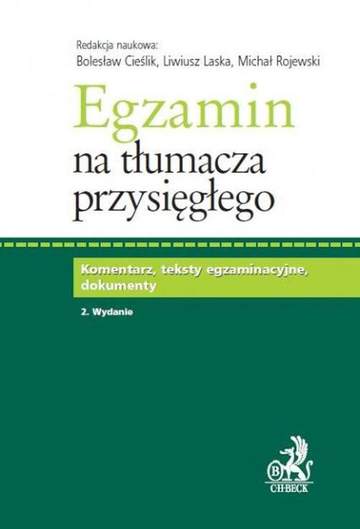Egzamin na tłumacza przysięgłego