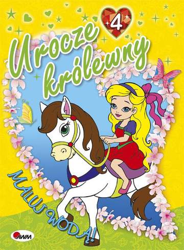 Urocze królewny 4. Maluj wodą