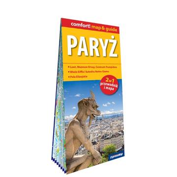 Paryż map&guide PL laminat 2024