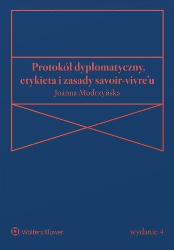Okładka: Protokół dyplomatyczny, etykieta i zasady savoir-vivre’u wyd. 2026