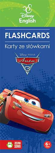 Flashcards karty ze słówkami  auta 3 Disney english