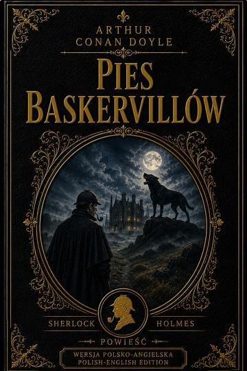 Okładka: Pies Baskervillów / The Hound of the Baskervilles wyd. dwujęzyczne