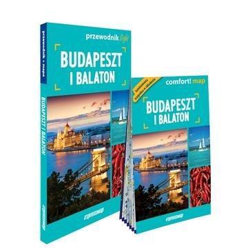 Okładka: Budapeszt i Balaton light przewodnik + mapa 2026