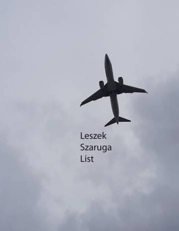 List - Leszek Szaruga