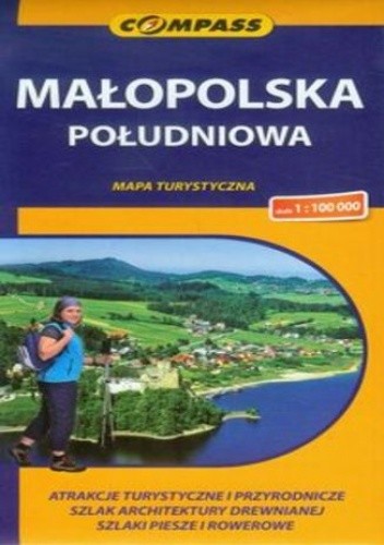 Małopolska Południowa. Mapa turystyczna Compass 1:100 000
