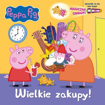 Wielkie zakupy Świnka Peppa magiczne obrazki