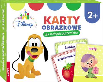 Disney maluch karty obrazkowe dla małych bystrzaków BOX-1
