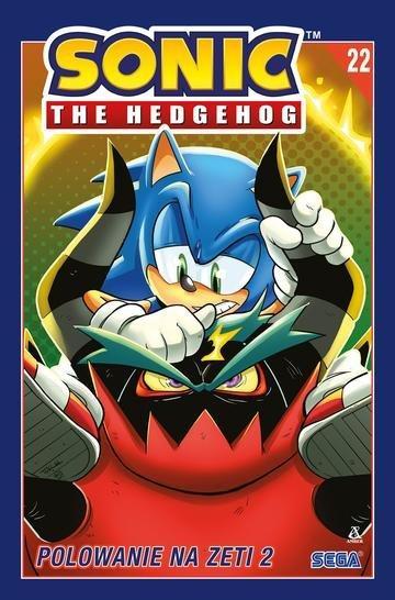 Okładka: Polowanie na Zeti 2. Sonic the Hedgehog. Tom 22