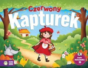 Okładka: Czerwony Kapturek. Rozkładanki