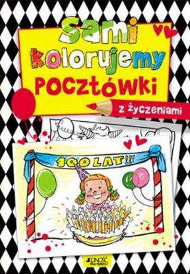 Sami kolorujemy pocztówki z życzeniami