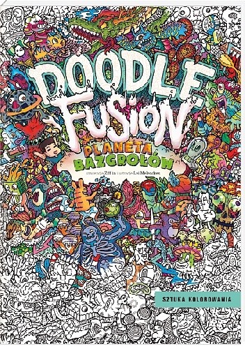 Planeta bazgrołów. Książka do kolorowania