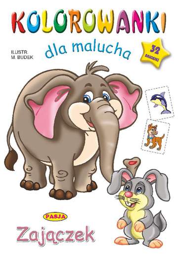 Zajączek kolorowanki dla malucha