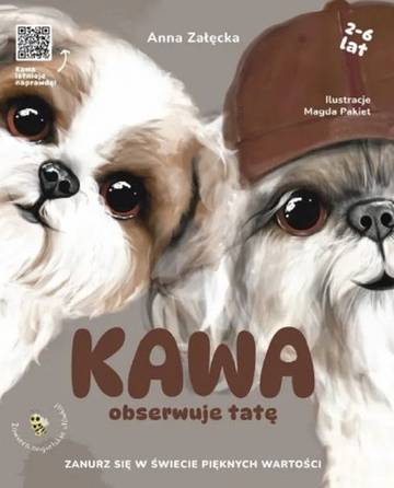 Kawa obserwuje tatę